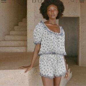 Doen ENNA SHORT -- SONGBIRD TOILE - XXS